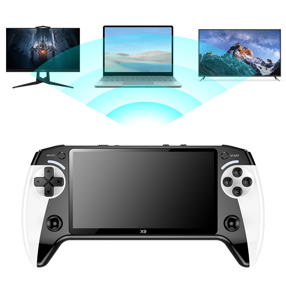 Портативная игровая консоль с 5,5-дюймовым экраном, электронный игровой плеер, зарядка Type-C 1500 мАч, портативный игровой плеер, подарок для детей и взрослых