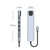 8-in-1 USB C Hub 5Gbps USB 3.0 2.0 Data Port USB-C Dongle SD TF Card Reader RJ45 Ethernet Port for Macbook Laptop PC Accessories