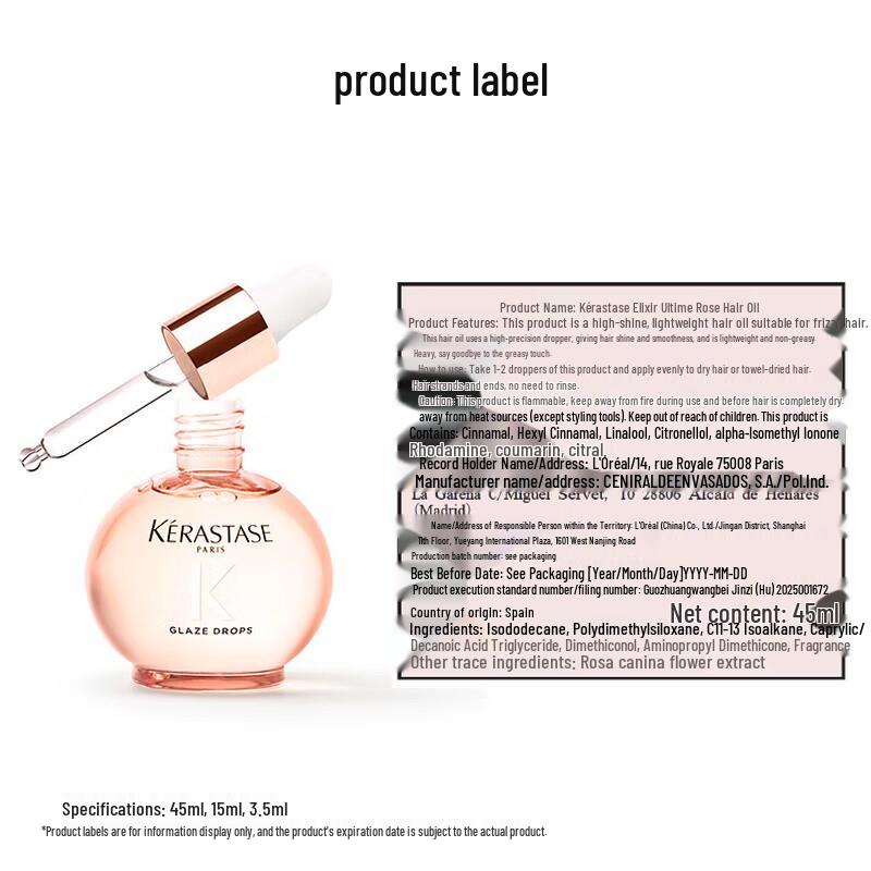 Kérastase Glaze Rose Luminous Hair Care Set 795ml