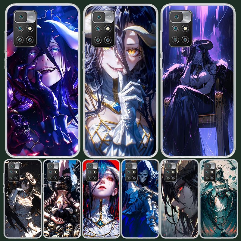 Чехол для телефона Аниме Overlord Альбедо Для Xiaomi 14C 13C 12C 13 12 10 10A 10C 9 9A 9C 9T 8 8A 7 7A 6 6A K70 Pro K60 K40 K20 14C 13C 1
