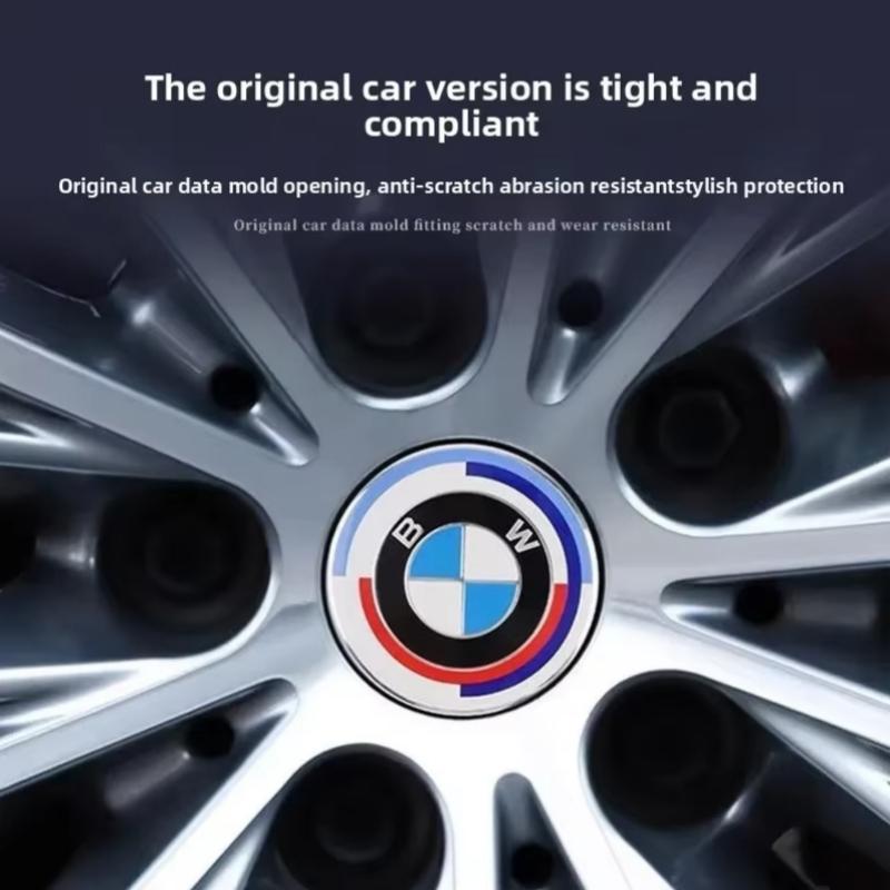 Hot For BMW M 4pcs 56mm 68mm Car Styling Wheel Center Hub Cap Auto Rim Covers for BMW E36 E46 E53 E90 E60 E61 E93 E87 X1 X3 X5 F30 F20 G30