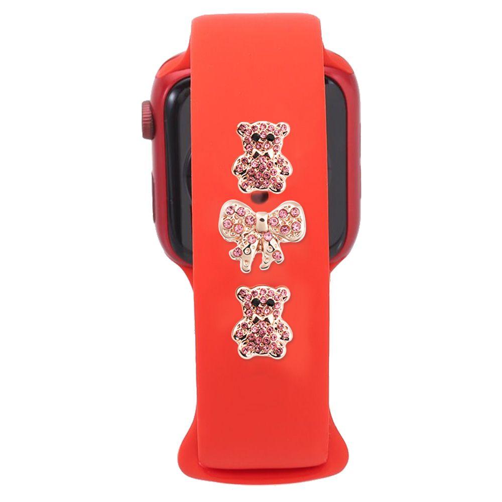 Silicone Strap Decorative Nails Rubber Bracelet Decoration Jewelry Accessories Watchband Ornament