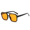 Vintage Square Sunglasses Woman Retro Brand Mirror Sun Glasses Female Black Yellow Fashion Candy Colors