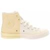 Converse 1970-е Chuck Taylor All Star Удобные Универсальные Кроссовки-мидтопы из Канваса Унисекс Белые Желтые A00541C