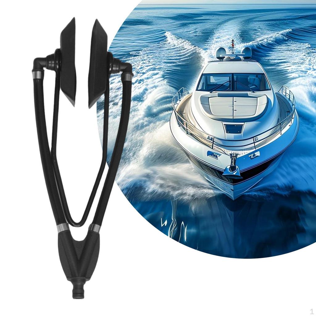 Boat Motor Flusher Engine Double Feed Muff, High Performance, Premium, Outboard