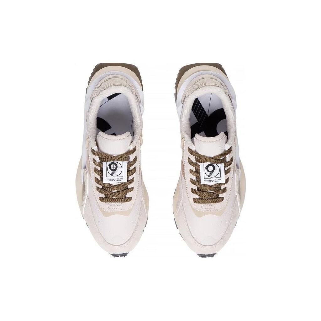 Li Ning Fangyuan Eternal Durable Breathable Low-Top Sports Casual Shoes Women Sneakers Gray AZGS080-4