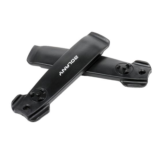 BOLANY 2Pcs High Hardness Bike Tire Lever Front Curved Flat Mouth Not Easy To Break Accessories Tire Removal Tool for Maintenance