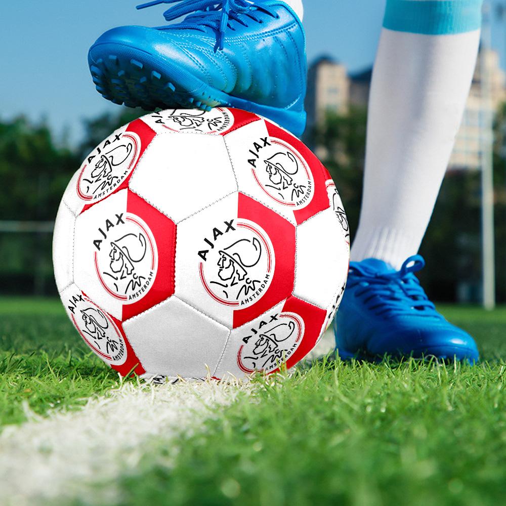 1 шт. Постер AFC Ajax размер 5 футбольный мяч ПрагаФутзальный мяч Цветной Для всех возрастов Машинная строчка ПВХ Готов к соревнованиям Прочный Высокий отскок
