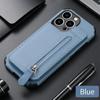 Zipper Cards Wallet PU Leather Phone Case For iPhone Samsung Xiaomi Huawei OPPO Google MOTOROLA VIVO Half-wrapped Purse Card Holder Cover