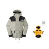 THE NORTH FACE 1986 Series FW24 Waterproof, Windproof, And Breathable Windbreaker Jacket Unisex Clay Gray NF0A8AKJ5IF