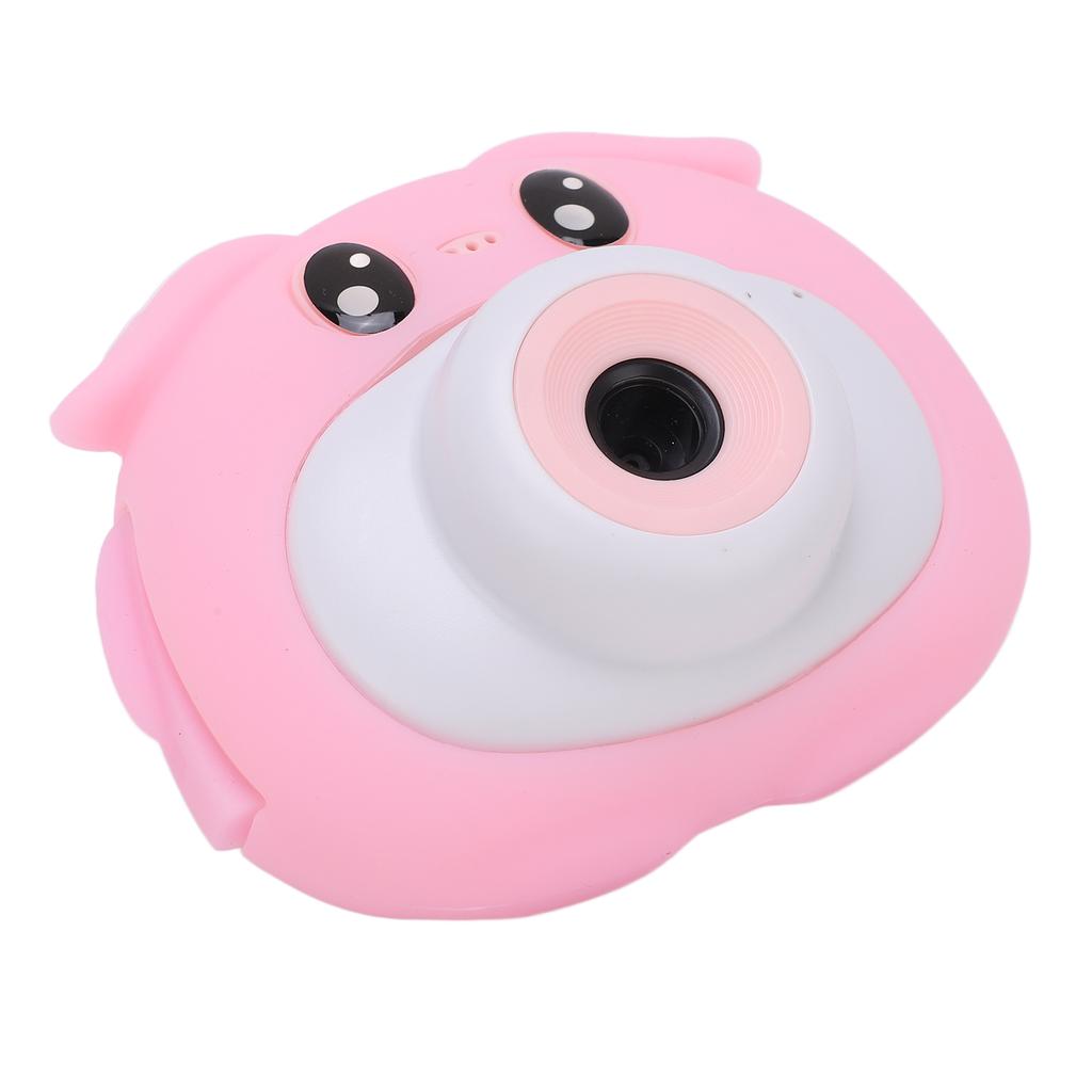 Kids Cartoon Digital Camera Children Mini Video Camera for Girls Boys Picnic CampingPink
