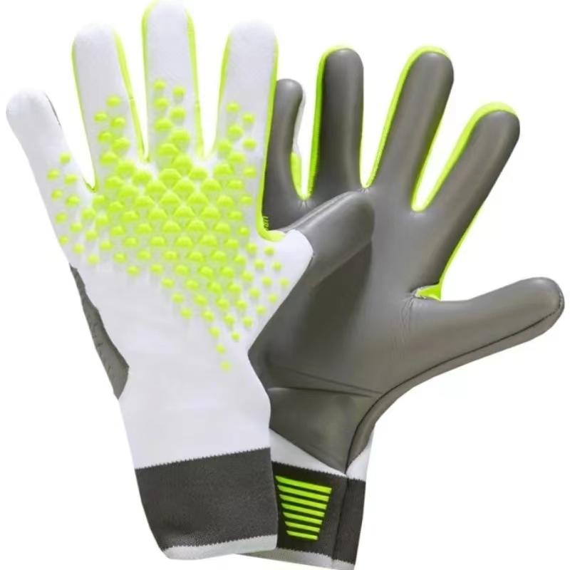 Wear-Resistant Latex Gloves Football Goalkeeper Kids Adults Men Women Non-Slip Protective Gear Outdoor Sport Equipment Universal