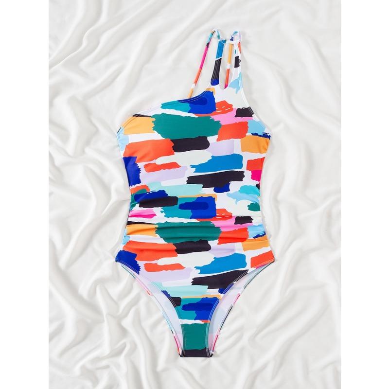 Купальник цельный купальник спортивный треугольные брюки