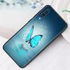 Светящийся силиконовый чехол для телефона с бабочкой для Samsung Galaxy A50 A70 A10 A20e A30 A40 A20s A10s A10e A80 A90 A60 A30s, чехол