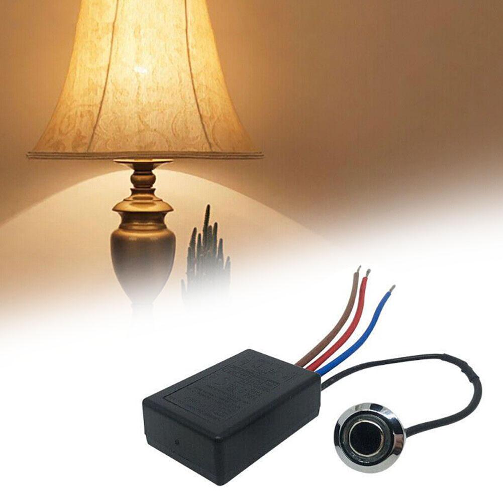 LD 600S EU Сенсорный диммер 0 3A/0 8A Номинальный ток Черный цвет ПВХ+Медь Материал Одобрено TUV/EMC/CE/SAA