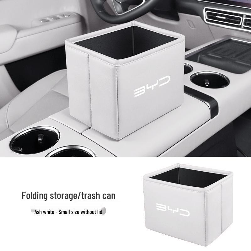 Folding Storage & Trash Organizer for BYD Seagull, Song Plus/Pro, Han, Dolphin, and Qin Cars
