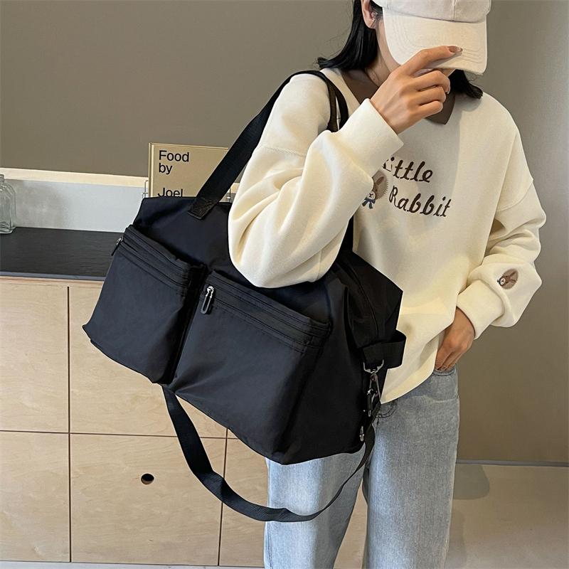 Оксфордская сумка для фитнеса, портативная сумка для йоги, женская водонепроницаемая сумка для багажа большой вместимости, дорожная сумка на короткие расстояния