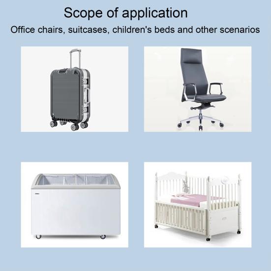 Силиконовые чехлы на колеса для чемоданов-спиннеров - Шумостойкие и износостойкие протекторы для роликов разных цветов