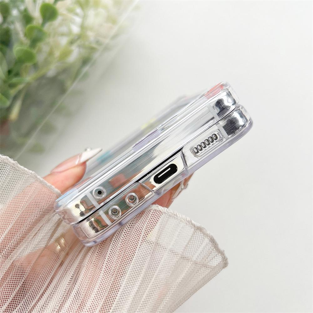 Браслет-цветок тюльпана Smiley для складного чехла для телефона Samsung Z Flip3/4/5/6