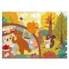 Puzzle Czas Zbiorów 60 Elementów Jesienna Układanka Zestaw Dla Najmłodszych