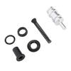 Front Master Cylinder Rebuild Kit 45072 96 11 16 Inch Bore Diameter Replacement for Dual Discs Models 1996 2017