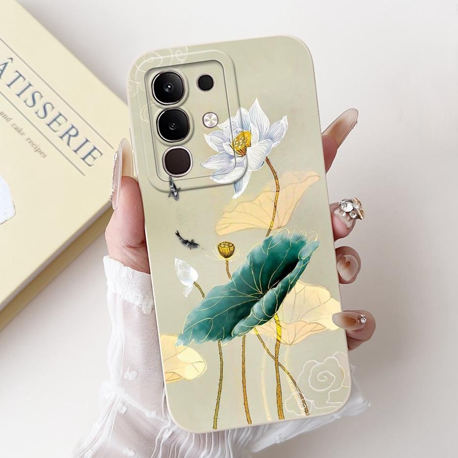 Чехол для Vivo Y29 4G 5G Модный Чехол-Защита с Мультяшным Кроликом Ударопрочный Чехол для Телефона Для Vivo Y29s Y 29 s VivoY29 5G V2420 Мягкий ТПУ Fundas