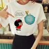 T Shirt Anime Women's T-shirt Short Sleeve The Little Prince Tee Women Harajuku Tshirt Girl Clothing
