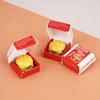 Mini Simulation Fun Small Hamburger Doll House Ornament Food Food Play Children Play House Toy Model Small Items