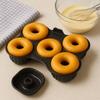5 Hole Donut Mold Silicone Donut Making Tray Durable Air Fryer Donut  Baking Pan  Kitchen