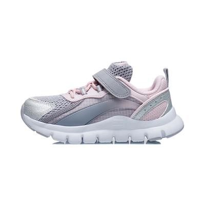 Li Ning Детские Aurora Wind V2 Удобные Универсальные Нескользящие Амортизирующие Износостойкие Дышащие Повседневные Кроссовки Детские Повседневные Кроссовки YKNR096-4