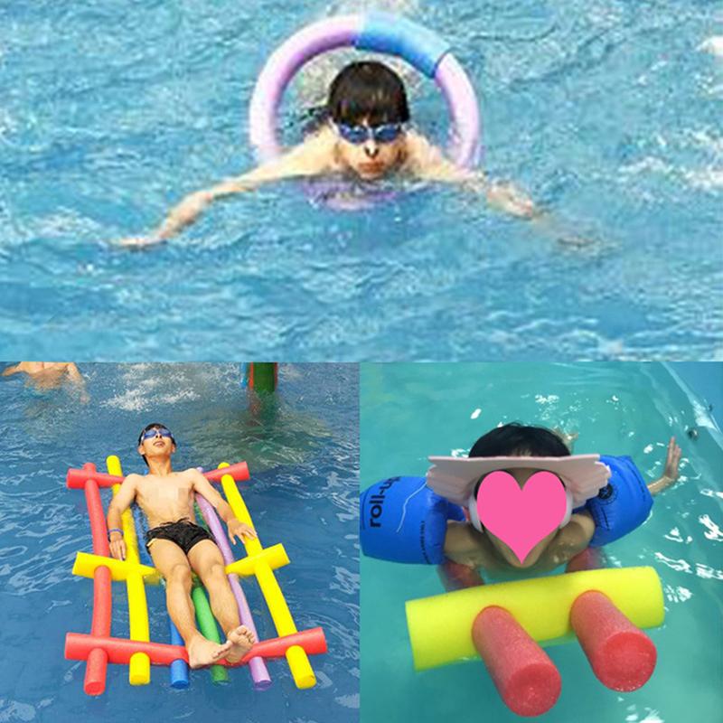Полый гибкий плавательный бассейн, поплавок для воды, пена, лапша, соединитель, поплавковая ручка