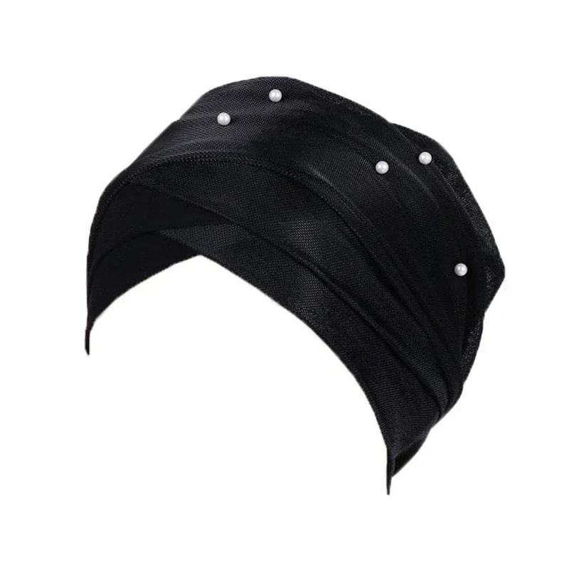 Новый узор Twist Knot мусульманский женский хиджаб химиотерапевтическая шапочка индийский тюрбан капот эластичный индийский женский шарф головной убор для женщин головной убор от выпадения волос