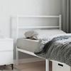 VidaXL White Metal Headboard 100 Cm 355444