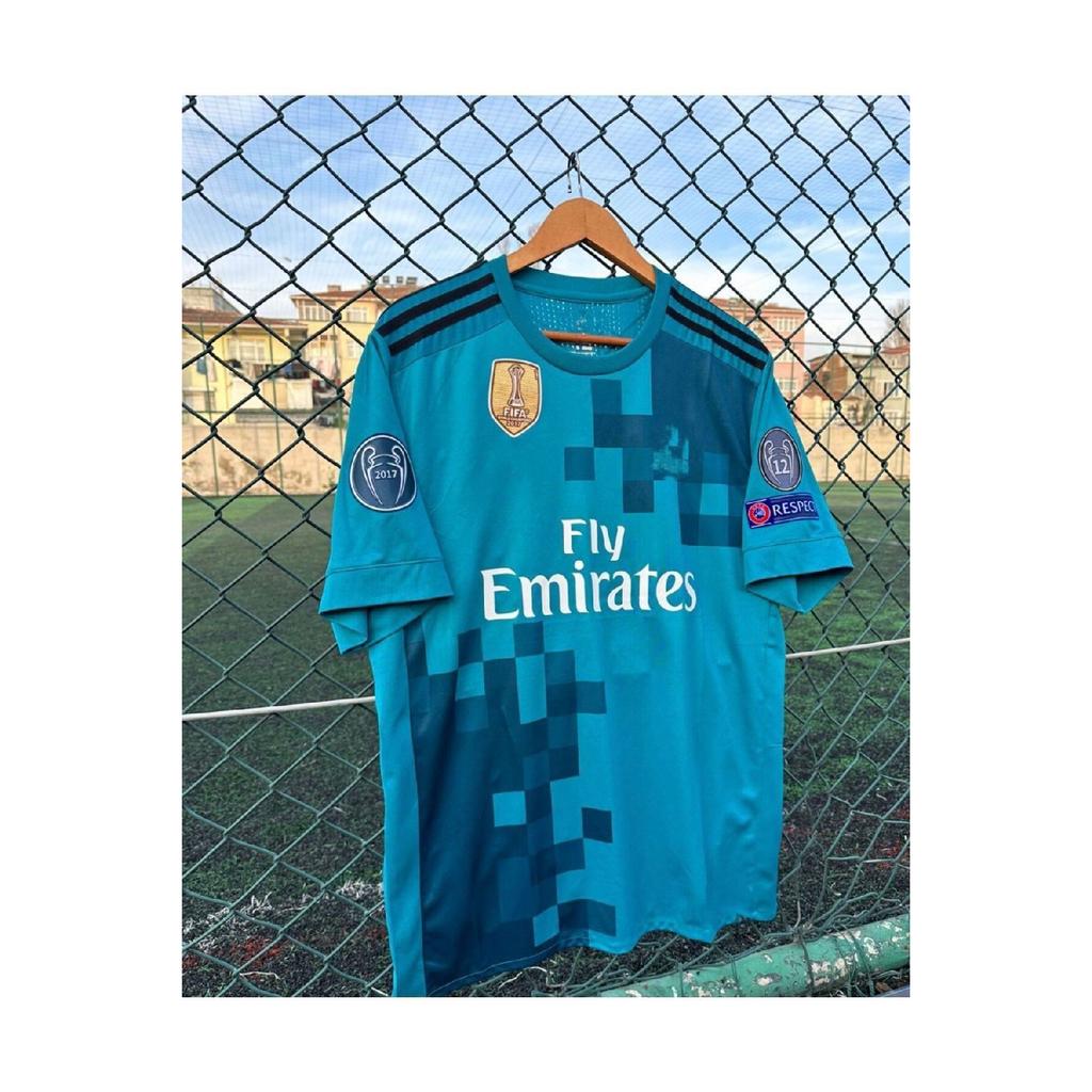 2017/18 Season Sergio Ramos Turquoise Jersey