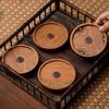 Solid Wood Line Incense Burner Handmade Incense Stove Thread Incense Insert Base  Indoor Use