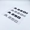 3D Letters A180 A200 A220 A250 A260 A180d A220d 4Matic ABS Emblem for Mercedes Benz A W176 W177 Car Trunk Rear  Sticker