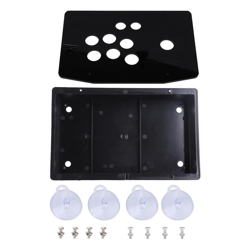 Black Acrylic Panel and Case DIY Set Kits Replacement for Arcade Game