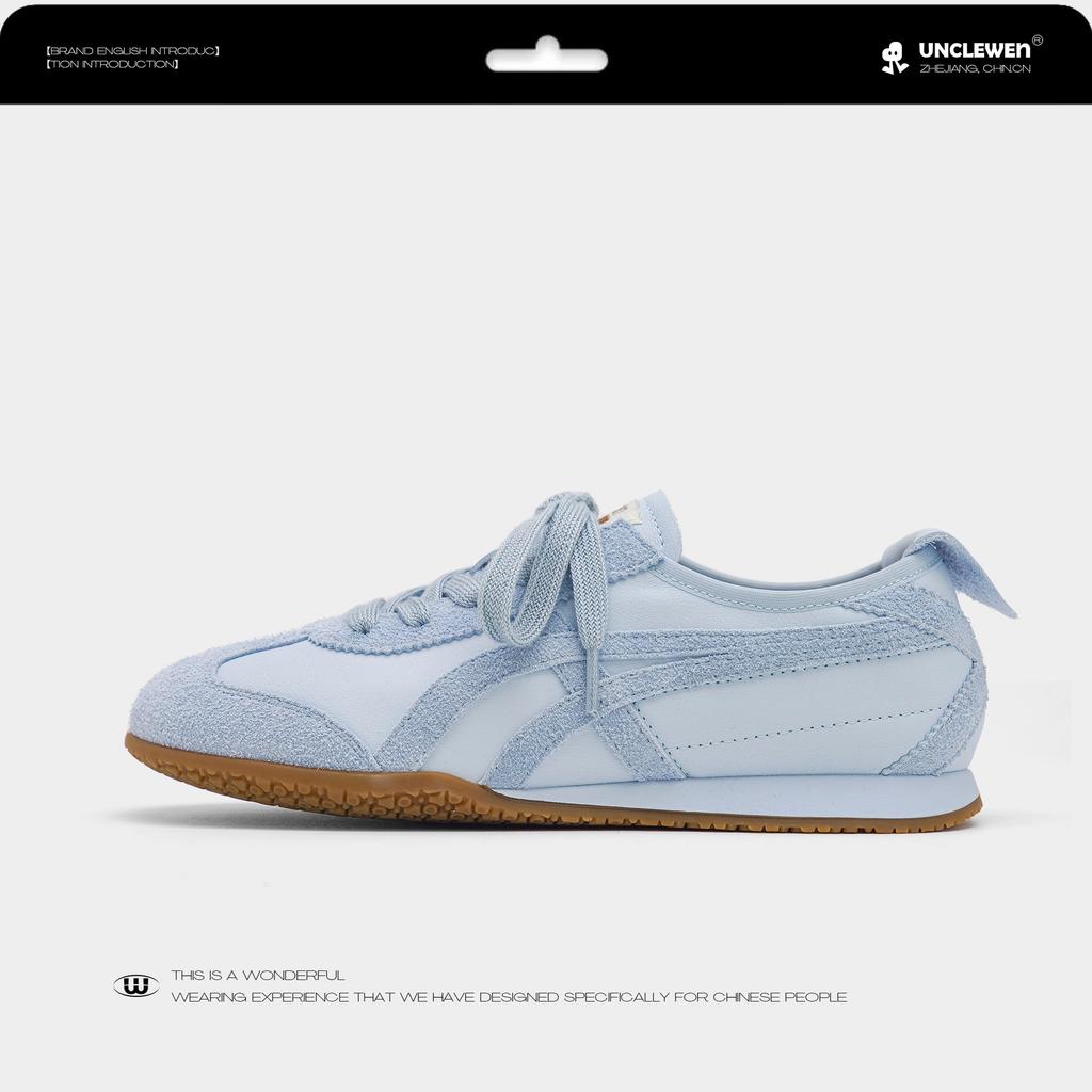 "Luo Fansen" Is Heartbroken Sister~ Leather Forrest Gump Training Shoes for Women's Leisure Summer New Breathable Little White Shoes for Women