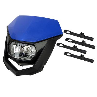 12V Передняя фара Эндуро Мотокросс Галогенная Подходит для Yamaha YZ XT WR TTR 125 230 250 450 H4 35W Мотоцикл Мотоцикл для бездорожья