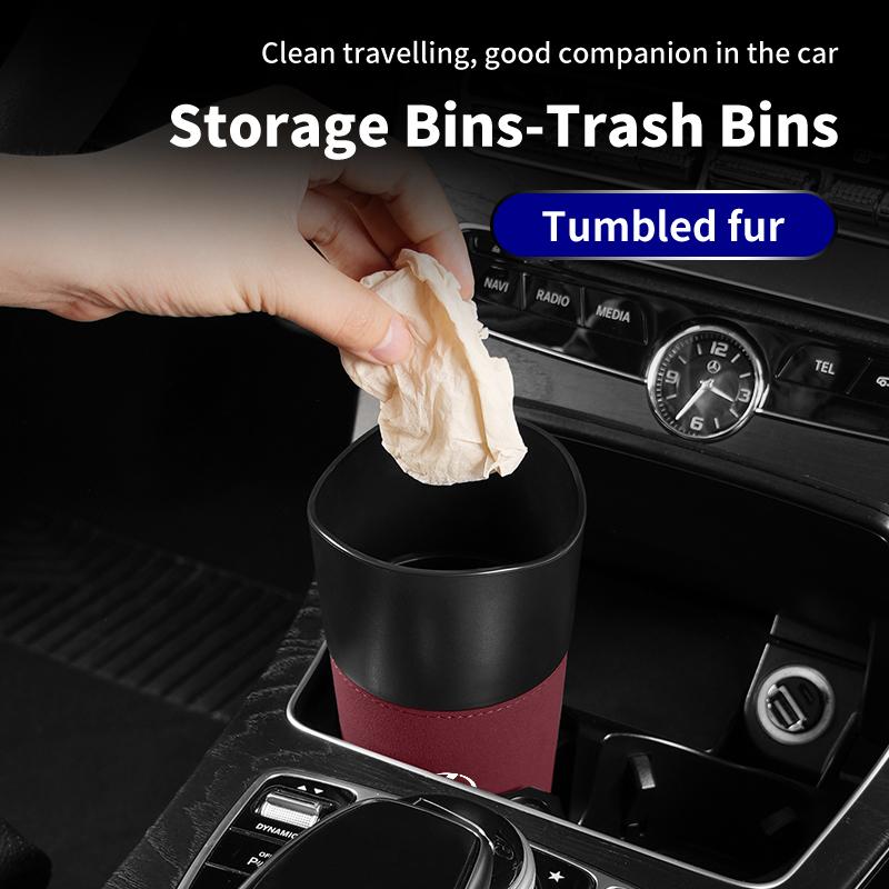 CKU5 Car Interior Console Organizer Mug Storage Bucket Door Trash Can For Lexus CT ES GS NX IS250 CT200h IS300h ES300h RX400h NX300h