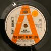 7inch Record TONY BENNETT - For Once In My Life 3064 CBS 1967 UK Pop Used