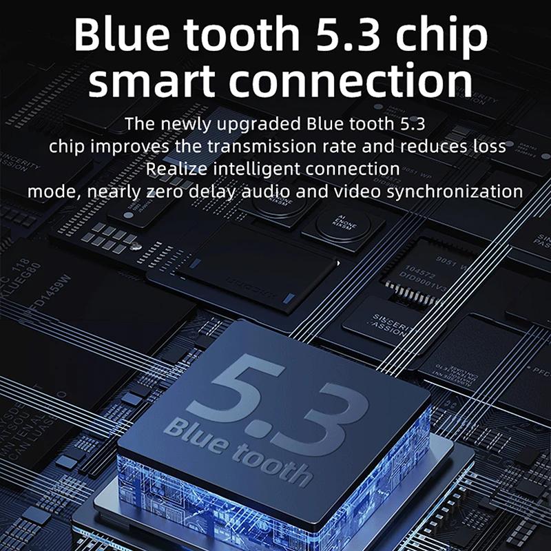 1 шт. Bluetooth-гарнитура с одним ушным зажимом, высокомощная беспроводная игровая гарнитура с одним ухом, концепция уха - костная проводимость