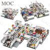 Creativity MOC Game Midnight Bear Building Blocks DIY Horror Action Figure Scenes Architecture Models Assembly Toys For Children