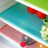 1/4PCS EVA Waterproof Refrigerator Liner Mat Washable Mildew Kitchen Pad Anti-oil Cabinet Drawer Placemat Heat-insulat Fridge Mat