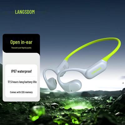 Спортивные наушники с открытым ухом и костной проводимостью Langsdom AirWave Pro