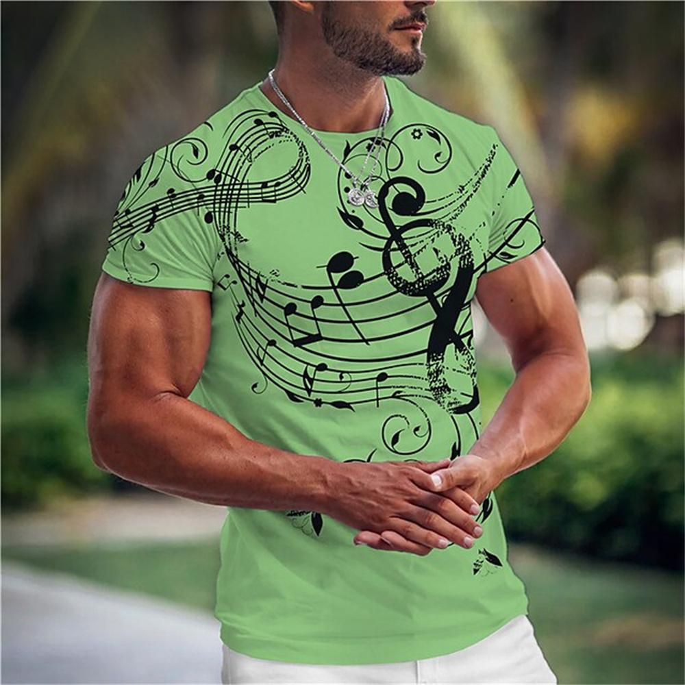 Модная мужская футболка большого размера, музыкальная 3d футболка, черно-белая уличная одежда, повседневная летняя мужская одежда с короткими рукавами, футболки для вечеринок, топы