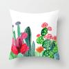 Cactus Throw Pillow Cover Succulent Desert Plant Cushion  for Home Sofa Chair