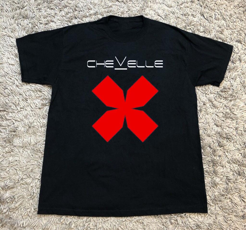 NEW Chevelle Band Logo Classic Black All Size S to 5XL T-shirt AR826