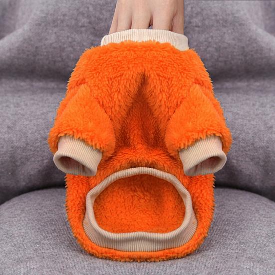 Удобная рубашка для собак, однотонная модная одежда для домашних собак, свитер