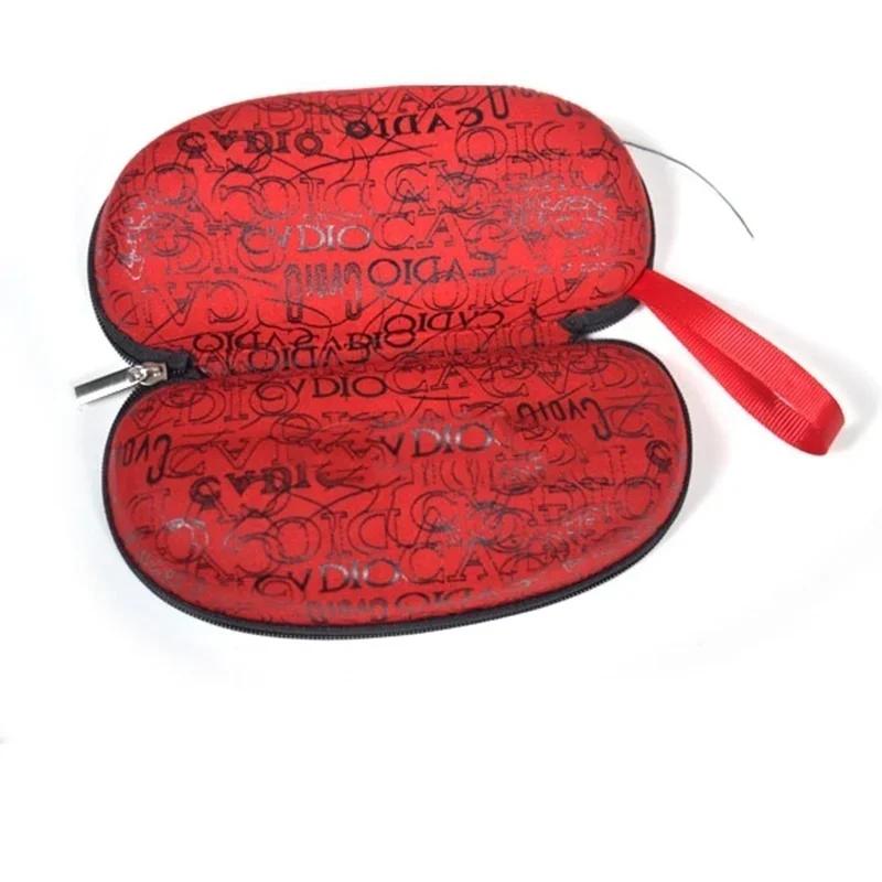 Новый футляр для солнцезащитных очков Peanut на молнии, твердый футляр для очков, портативный защитный чехол, держатель для контактных очков, футляр для солнцезащитных очков